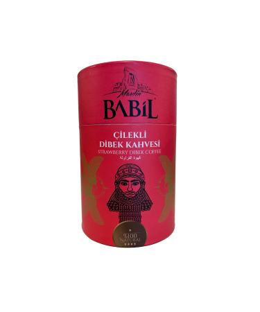 Babil Mardin Babil Strawberry Dibek Coffee 200g Cardboard Cylinder Box