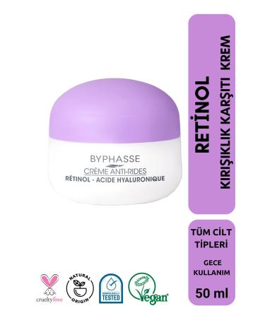 BYPHASSE Retinol Skin Booster Anti-Wrinkle Cream 50ml