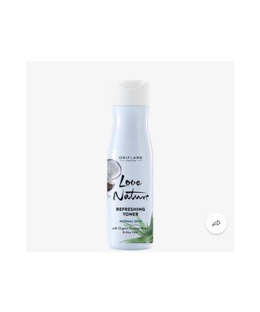 Oriflame Love Nature Revitalizing Toner with Organic Coconut Water and Aloe Vera