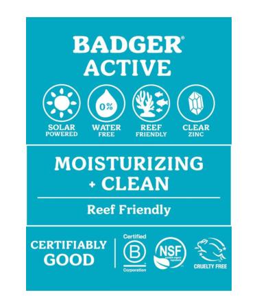 Badger Clear Zinc Unscented Sunscreen Stick Spf35 (EASY APPLICATION) Db111-1121 - Buy Online on GoSupps.com