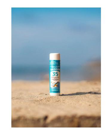 Badger Clear Zinc Unscented Sunscreen Stick Spf35 (EASY APPLICATION) Db111-1121 - Buy Online on GoSupps.com