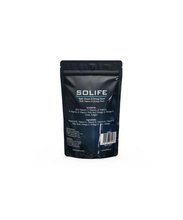 SOLIFE Transdermal Patch Multi Vitamin & Omega Patch 45 Pieces - Buy Online on GoSupps.com