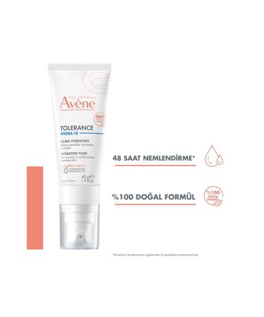 Avene Tolerance Hydra-10 Fluid Moisturizer 40 ml - Buy Online on GoSupps.com