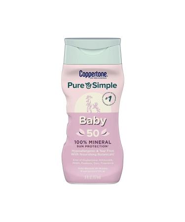 Coppertone Pure&Simple Baby SPF 50 Baby Sun Cream 177 ml