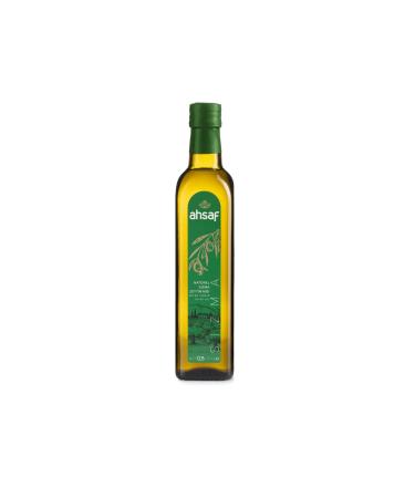 Ahsaf Natural Extra Virgin Olive Oil 500 ml - Glass