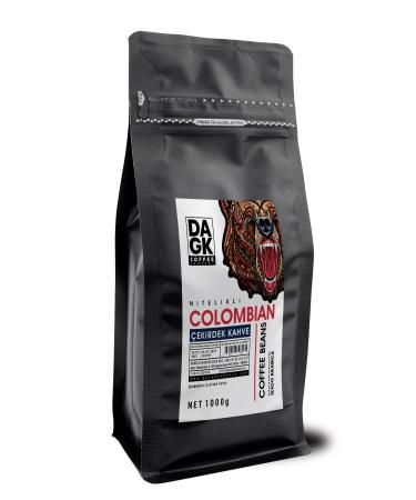 Dagk Colombian Coffee Beans 1000g (0 Arabica)