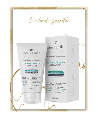 Jeuvenile Fossil Mineral Peeling Gel - Purifying and Regenerating (Allantoin Panthenol Niacinamide) - Buy Online on GoSupps.com