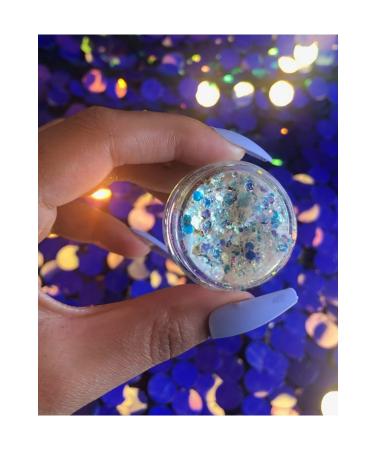 hbtasarim White Glitter Gel Eyeshadow - Face and Body Glitter - Buy Online on GoSupps.com