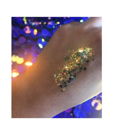 hbtasarim White Glitter Gel Eyeshadow - Face and Body Glitter - Buy Online on GoSupps.com