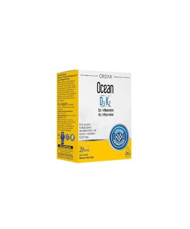 Ocean D3 K2 Vitamin Drops 20 Ml