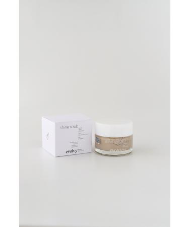 evolvy natural skincare Shine Scrub - Natural Sugar Scrub (Coconut Orange)