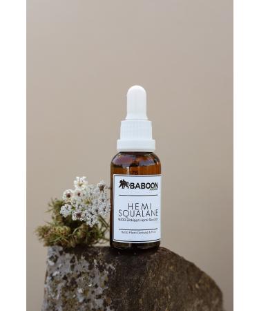 Baboon Natural Hemi Squalane - Herbal Hemi Squalane 30 ml - Buy Online on GoSupps.com