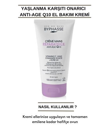 BYPHASSE Anti-Aging Repair Q10 Anti-Age Hand Cream 150ml - Buy Online on GoSupps.com