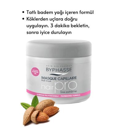 BYPHASSE Hair Pro Protective and Soothing Care Mask for Unruly Hair 500ml - Buy Online on GoSupps.com