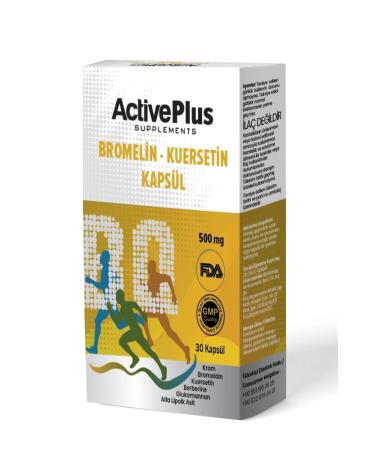 Active Plus Bromelain - Quercetin Capsule