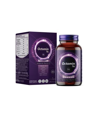 OCTOM N Plus 30 Capsules Liposomal Vitamin C (d3) Zinc Selenium Copper Piperine Purple Digestive Energy - Buy Online on GoSupps.com