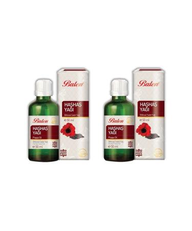 Balen Poppy Oil 50ml * 2 Cold Pressed Gimdes Certified