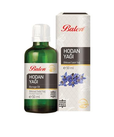 Balen Borage Oil 50 Ml. Vegetable Fixed Oil Cold Press Can Be Used Internally And Externally
