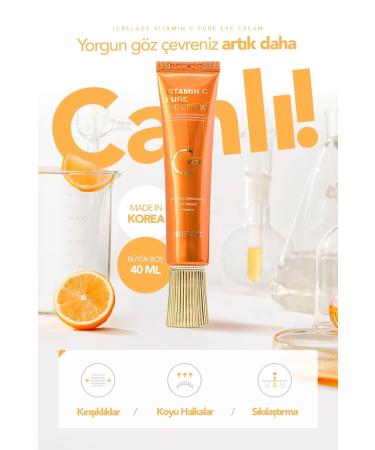 LEBELAGE Anti-Spot and Dark Circle Eye Cream with Vitamin C and Ascorbic Acid Lebelage Eye Cream 40 ml - Buy Online on GoSupps.com