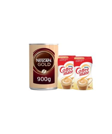 Nescafe Gold 900gr + Coffee Mate 200gr x2
