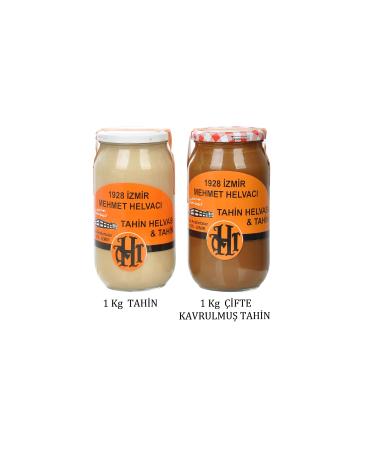 1928 MEHMET HELVACI Double Roasted Tahini 1 Kg & Tahini 1 Kg (2-Piece Opportunity Pack)