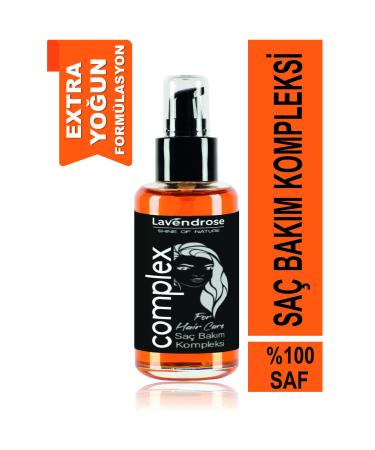 Lavendrose Complex Herbal Hair Care Complex 100ml - Natural Pea Seed and Horsetail Extract Hair Care Serum