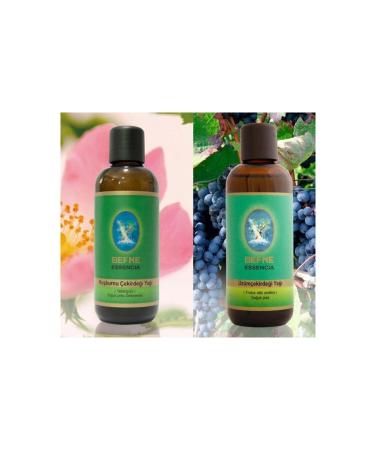 Nuka Defne Esencia 2 Li Set Nuka Grape Seed Oil - Nuka Rosehip Seed Oil