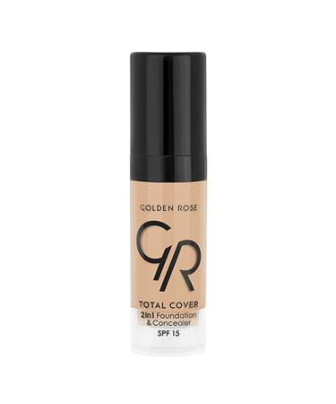 Golden Rose Foundation & Concealer - Total 2 in 1 Foundation & Conc. Mini Size 6.5 ml 112 8691190964023