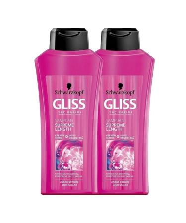 Men Perfect Gliss Supreme Length Shampoo x 2 Pieces 525 ml
