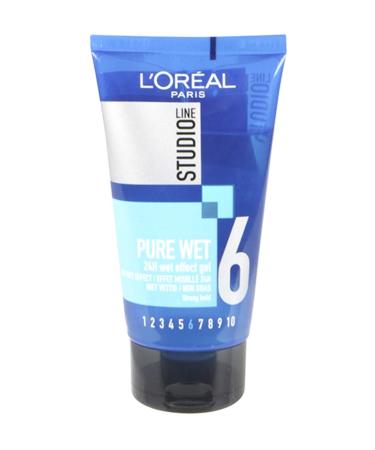 L'Oreal Paris Tube Gel - Studio Pure Wet Wet Look 150 ml 3600520229966