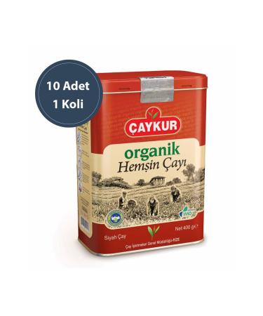 aykur Organic Hem in Tea 400 Gr Tin Box 10 Pieces 1 Box