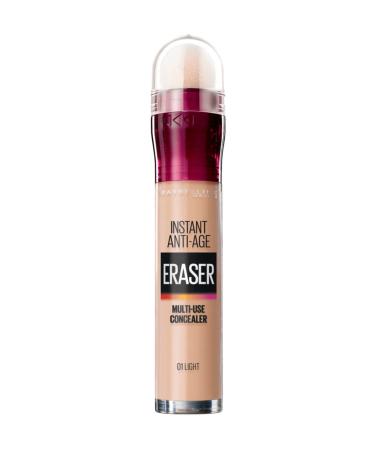 Maybelline New York Concealer - Instant Age Eraser Concealer 01 Light 8 Ml