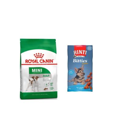 Royal Canin Adult Small Mini Small Breed Dog Food 4 Kg + Rinti Puppy Puppy Award (original)