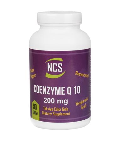 Ncs Coenzyme Q10 Hyaluronic Acid Coenzyme Q10 200 Mg 90 Tablets