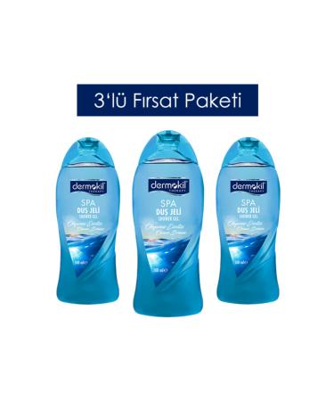 Dermokil Therapy Shower Gel Spa Ocean Breeze 500 ml. x 3 pcs
