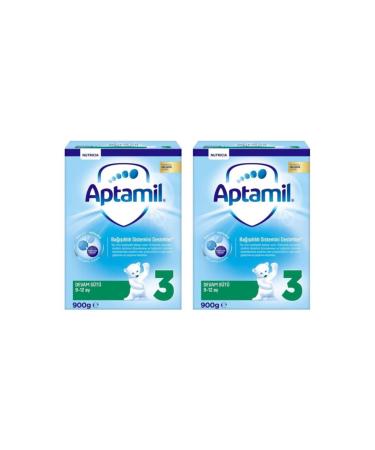Aptamil 3 900 Gr Milupa Follow-On Milk 2 Pack