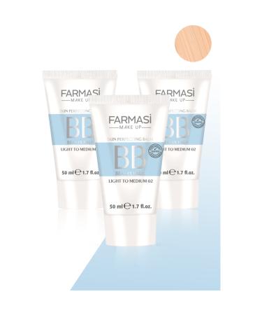 Farmasi Bb All In One Cream Light to Medium-50 Ml 3 Pieces