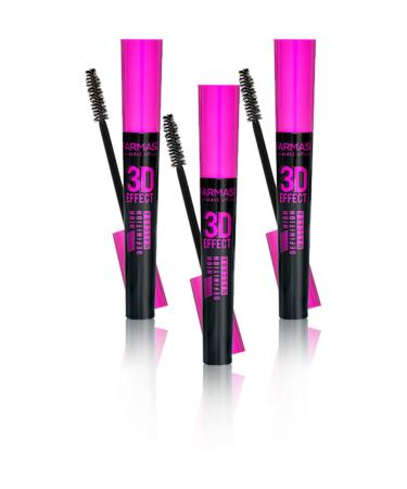 Farmasi 3d Effect High Definition Mascara-10ml 3 Pieces