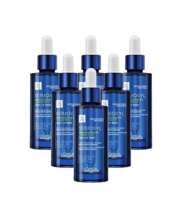 L'oreal Professionnel Serioxyl Thickening Serum for Hair Loss 90mlx6