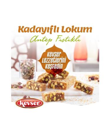 Kevser Pistachio and Kadayif Turkish Delight 1000 G