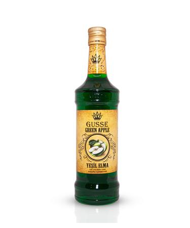 Gusse Green Apple Flavored Cocktail Syrup 70 Cl