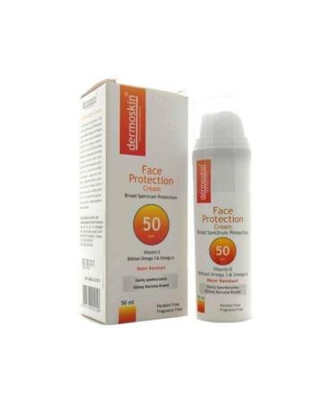 DERMO Skin Face Protection Spf 50+ Sunscreen Cream 50ml Skin