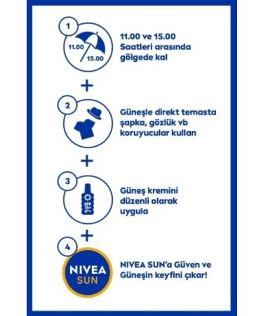 NIVEA Sun SPF50+ Sunscreen & 48 Moisturizing Sun Lotion 200 ml Very High Protection - Buy Online on GoSupps.com