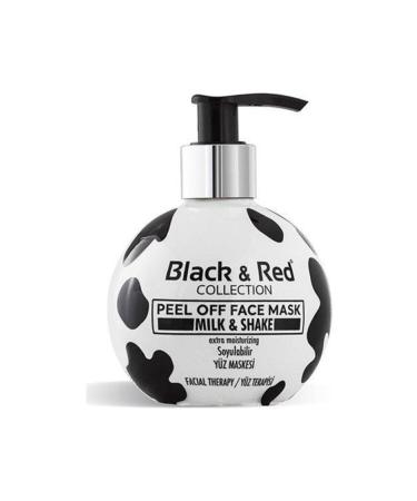 Black Red Peelable Face Mask - Milk Protein Black-red 250 M