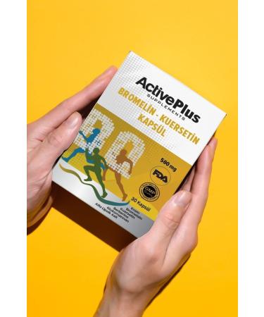 Active Plus Bromelain - Quercetin Capsule - Buy Online on GoSupps.com