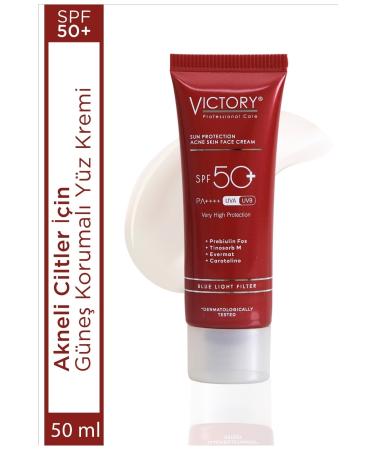 Victory Anti-Acne Spf50 Face Cream with Blue Light Filter 50 ml