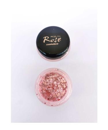 AILY COSMETICS Rose Glitter Gel & Shiny Glitter Eyeshadow