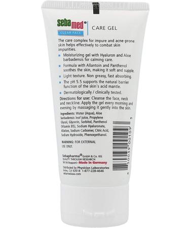 Sebamed Clear Face Care Gel 50 ml - Cleansing Gel - Buy Online on GoSupps.com