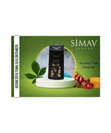 SIMAV SYNAUS Geographically Indicated Chestnut Essence and Thermal Water Shampoo for Men - 250 Ml - Buy Online on GoSupps.com