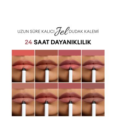 Lamel Cosmetics Lamel Long Lasting Gel Lip Pencil No 407 - Buy Online on GoSupps.com